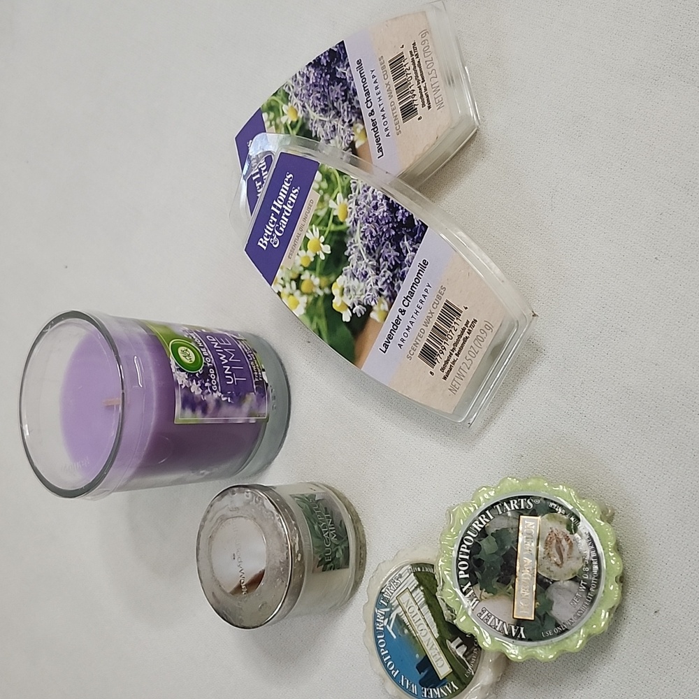 BH&G  Wax Cubes, Wax Melts, Bath And Body Works Mini Candle & AirWick Jar Candle